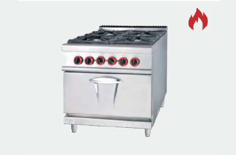 4-Burner Gas Range & Single Oven