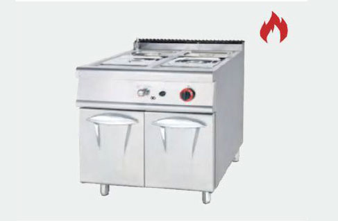 Gas Bain Marie & Cabinet