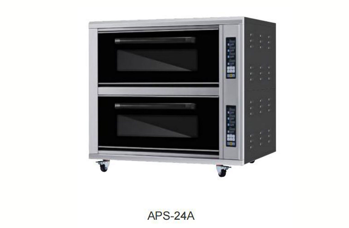 Electric Deck Oven With Steam Computer Pane